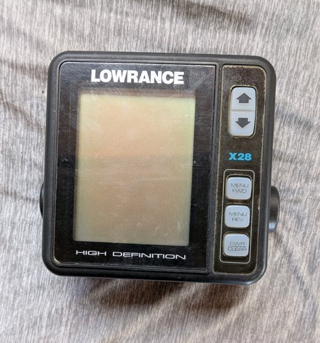 Lowrance X28 High Definition Tested And Works Head Unit Only - Picture 2 of 5