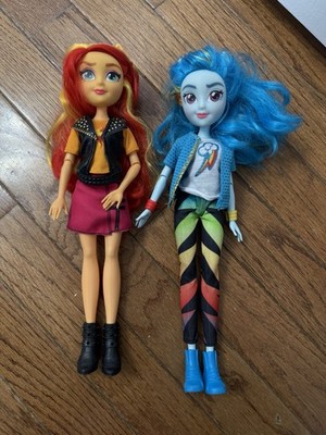 My Little Pony Equestria Girls Sunset Shimmer & Rainbow Dash Dolls