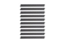 KATO N Gauge Straight Track, 248mm, Pack of 10, 20-000-L, Model Railroad Supplie