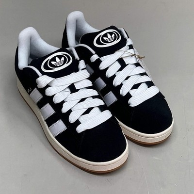 ADIDAS Campus 00s Fat Lace Sneaker Mens Sz 10.5 Black/Cloud White