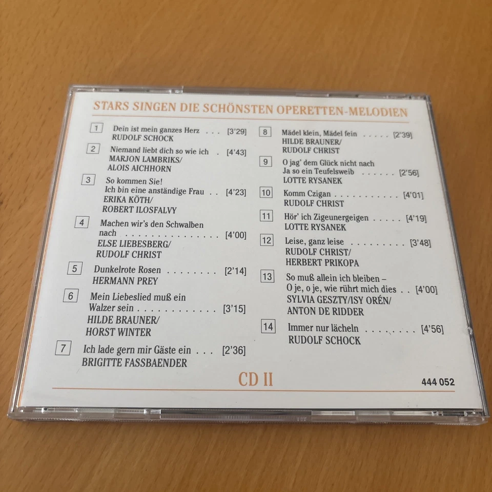 Stars singen die schönsten Operetten Melodien | CD | Zustand gut - Bild 2 von 3