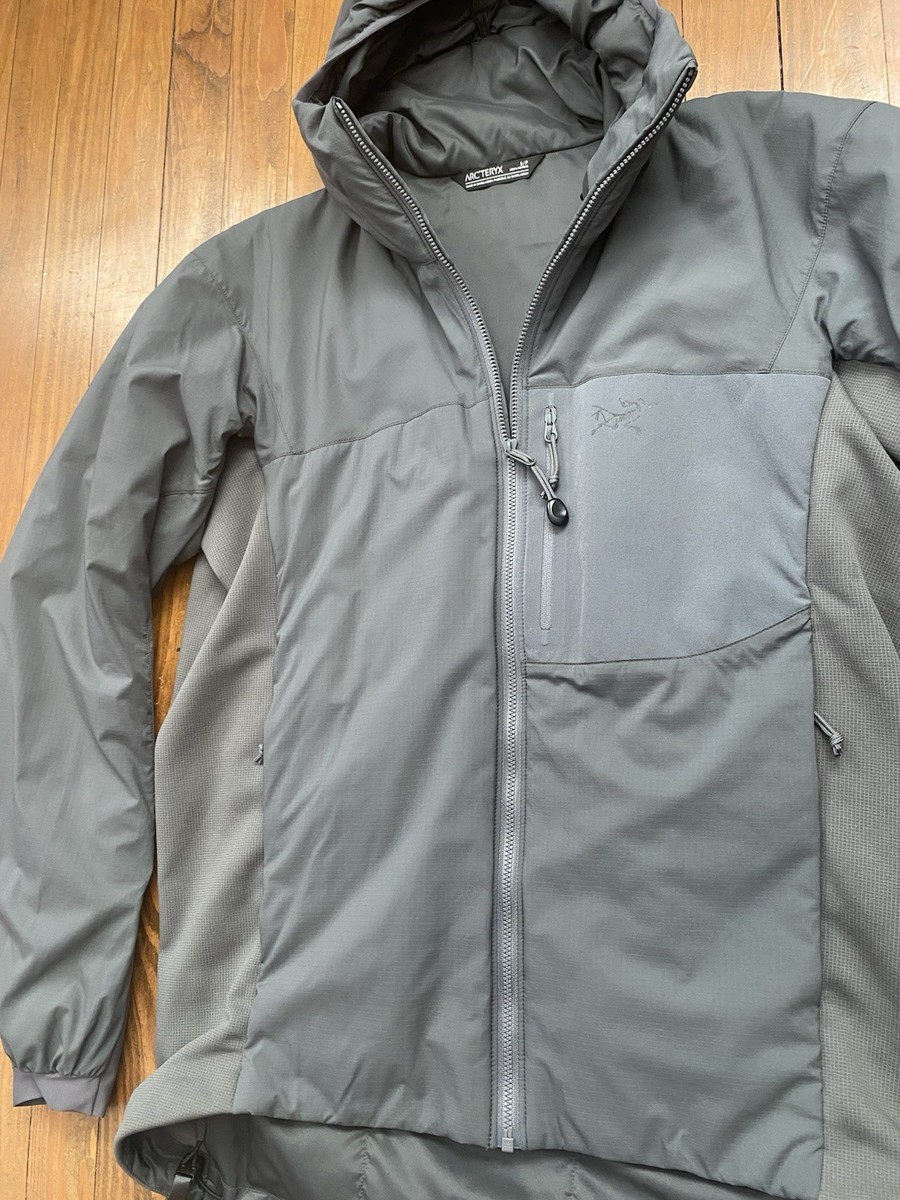 Arc'teryx Men's Leaf Atom Lt Hoody Gen 2 Small Wolf Gray | eBay