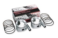 Harley Davidson FLH Electra Glide Wiseco K1609 K Piston Kit (74ci., Domed) - ...