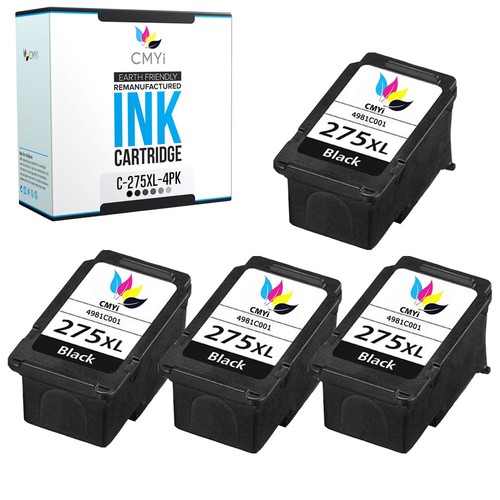 CMYi PG275XL CL276XL Ink Cartridges for Canon 275XL 276XL Combo Pack Fits PIXMA - Picture 5 of 82