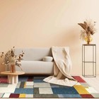 Handmade rugs Multi Wool rugs for bedroom area rug office rug hand tufted rug