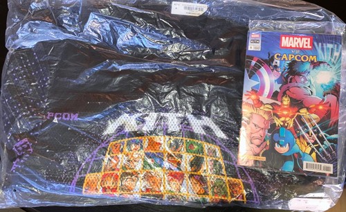 Kith Marvel vs. Capcom Charakterauswahl Malik Trikot MEDIUM M + Comic NEU - Bild 1 von 3