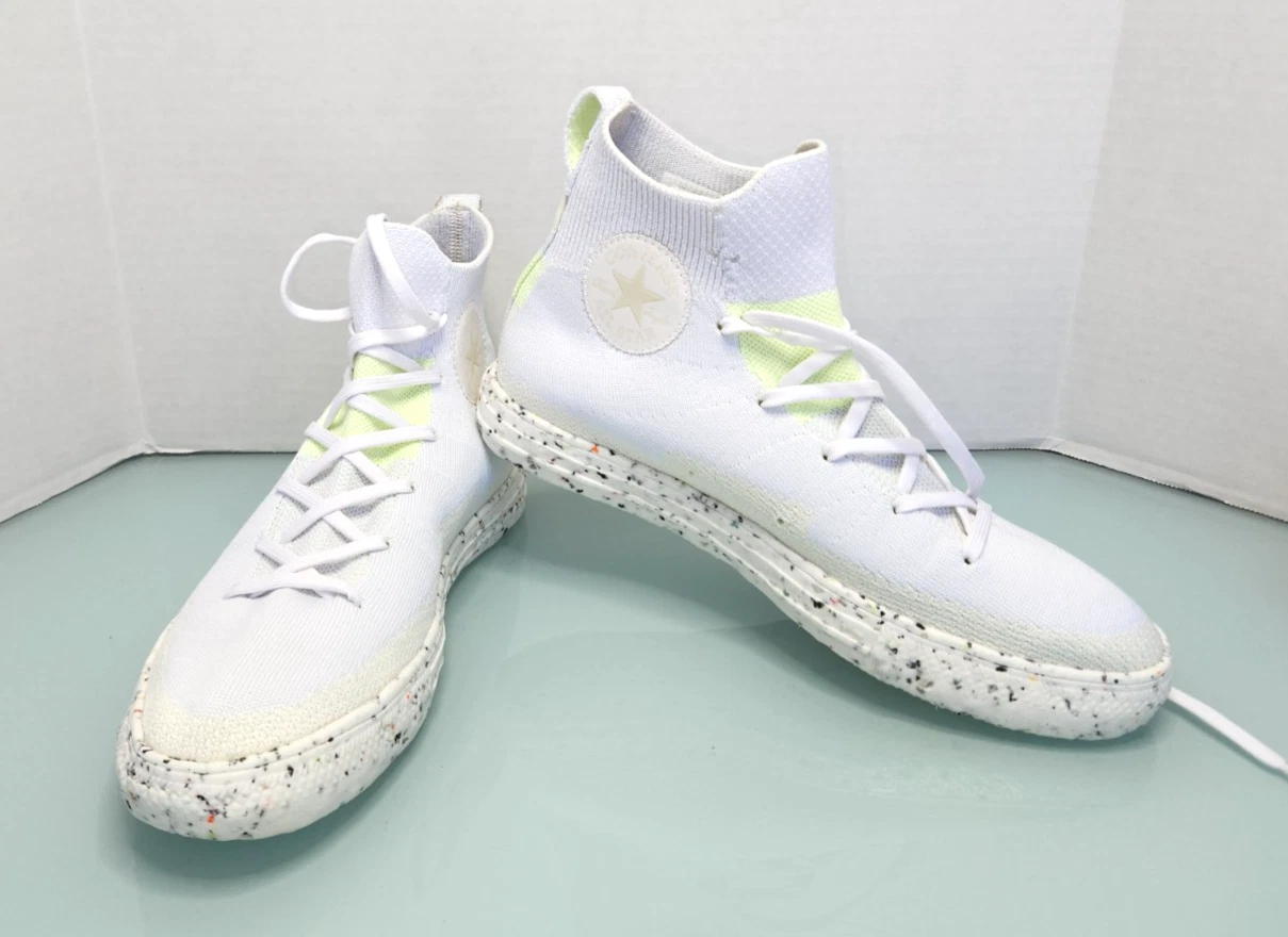 Converse Chuck Taylor All Star maglia trasparente cratere top alto unisex M 8 5 W 10 5