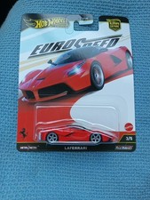 Hot Wheels Premium Ferrari LaFerrari Red Car Culture Euro Speed
