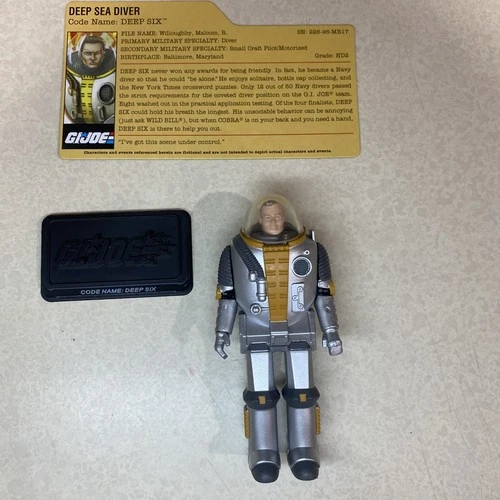 Gi Joe 25th Anniversary Deep Six Loose