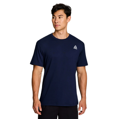 Reebok Men's size 3XL Delta Core Active Short Sleeve Tee Shirt color NAVY NEW - Picture 16 of 18
