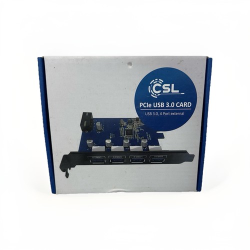 CSL PCIe USB 3.0 Erweiterungskarte – 4× USB-A Ports - Bild 1 von 2