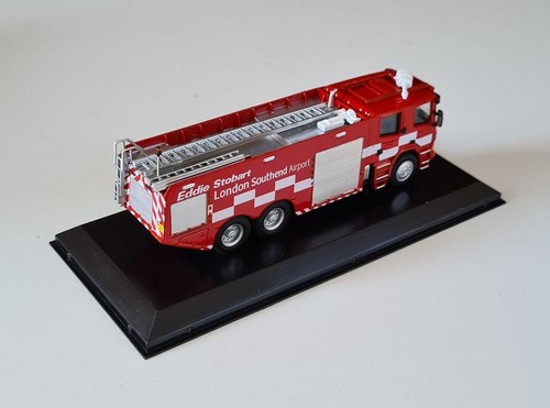 Atlas WORLD OF STOBART 1/76 OO Modelo Diecast JAVELIN AIRPORT FIRE TENDER - Imagen 3 de 4
