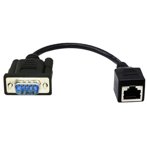 Rallonge console LAN DB9 9 broches port femelle/mâle vers RJ45 femelle Cat5/6 Ethernets - Photo 9/10
