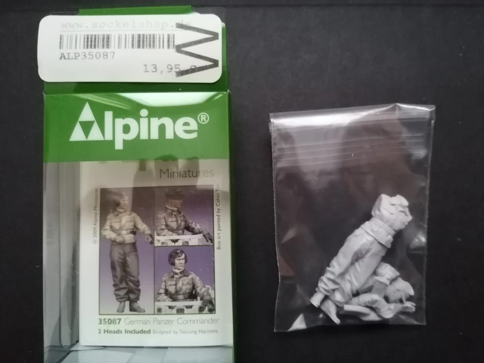 Figurines ALPINE  - 1/35ème - Tankistes seconde guerre mondiale. - Photo 4/4