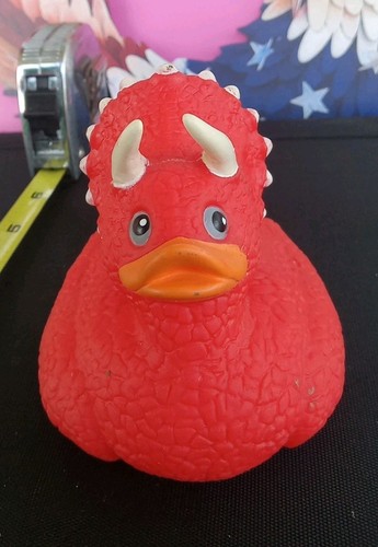 💥 Rubber Duck Dinasor Rare duck! duck quackery bath toy BIN B - Picture 2 of 7