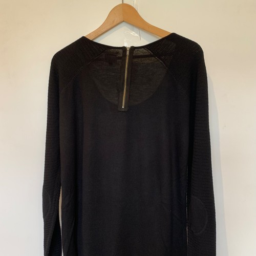 Tommy Hilfiger Dress Womens Size XL Black Long Jumper Dress Knee Length - Picture 9 of 19