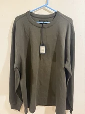 Filson WAFFLE KNIT THERMAL CREWNECK Shirt XXL New 