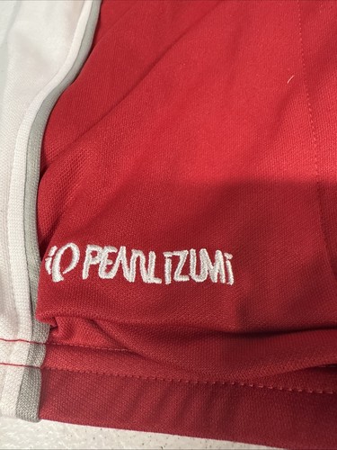 Pearl iZumi Sensor System Cremallera Completa Rojo Blanco Rebanada Jersey Ciclismo Adulto Mediano - Imagen 8 de 11