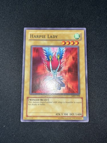Harpie Lady (Original Artwork) MRD-008 Metal Raiders Unlimited Common - Picture 1 of 2