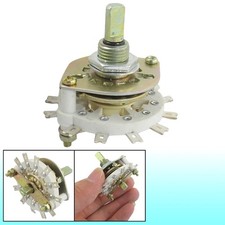 1P11T 220V KSZ-1X11 PCB Mounting Band Rotary Switch 1 Deck