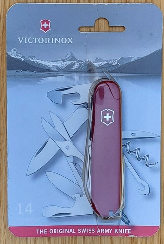 Rarität Victorinox Climber EcoLine im Blister Taschenmesser Neu 3.3703.B