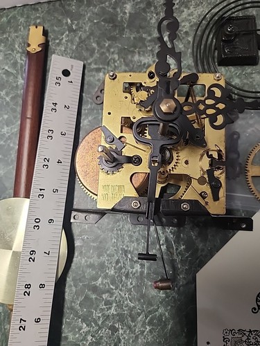 Wall Clock Movement from China with pendulum and parts - Picture 8 of 19