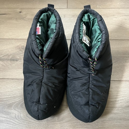Parbat Vintage High Mountaineering Down Camp Bootie USA Made Black Size XL - Bild 10 von 10