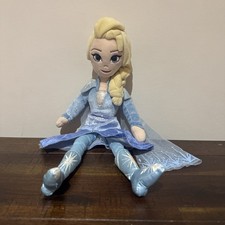 Ty Beanie Baby Disney Sparkle Princess From Frozen 17” Elsa Plush Stuffed 