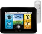 Wireless Home Weather Station with Color Display, Indoor Outdoor Thermometer and