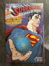 Superman: Space Age Book One Hardcover Graphic Comic Book Mark Russell Near Mint