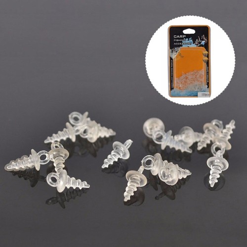 100 pièces robuste 100 pièces accessoire de plate-forme de cheveux de carpe bo - Photo 2/10