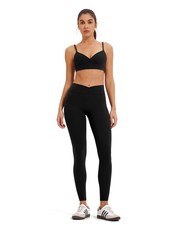 Women 2 Piece Yoga Set High Waist Leggings and Sports Bra Buttery Soft Stretc...