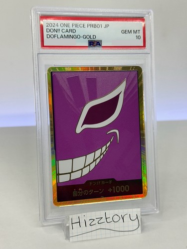 One Piece Doflamingo Rosinante Gold Don!! PRB01 PSA 10 japonés - Imagen 1 de 5