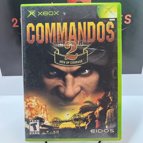Commandos 2: Men Of Courage (Microsoft Xbox) - Complete In Box - Tested/Working - Picture 1 of 4