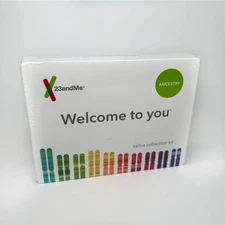 23andMe Ancestry Saliva Collection Kit Factory Sealed Expired 2020 NOS