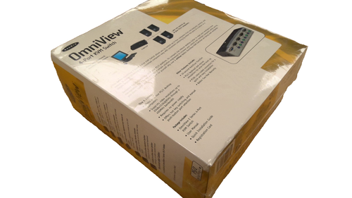 Belkin F1DB104P OmniView E Series 4-Port KVM Switch - Photo 3/3