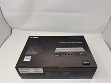 D-Link DSR-250V2 Unified Services Router Dual WAN VPN Gigabit New Sealed