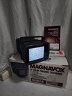 Vintage Magnavox Rd0510 Portable Color Tv 5” , With Box And Paperwork