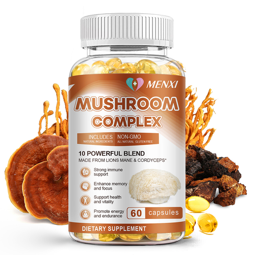 Lions Mane Extract Mushroom Complex - Brain & Memory Support, Hericium Erinaceus - Bild 3 von 9