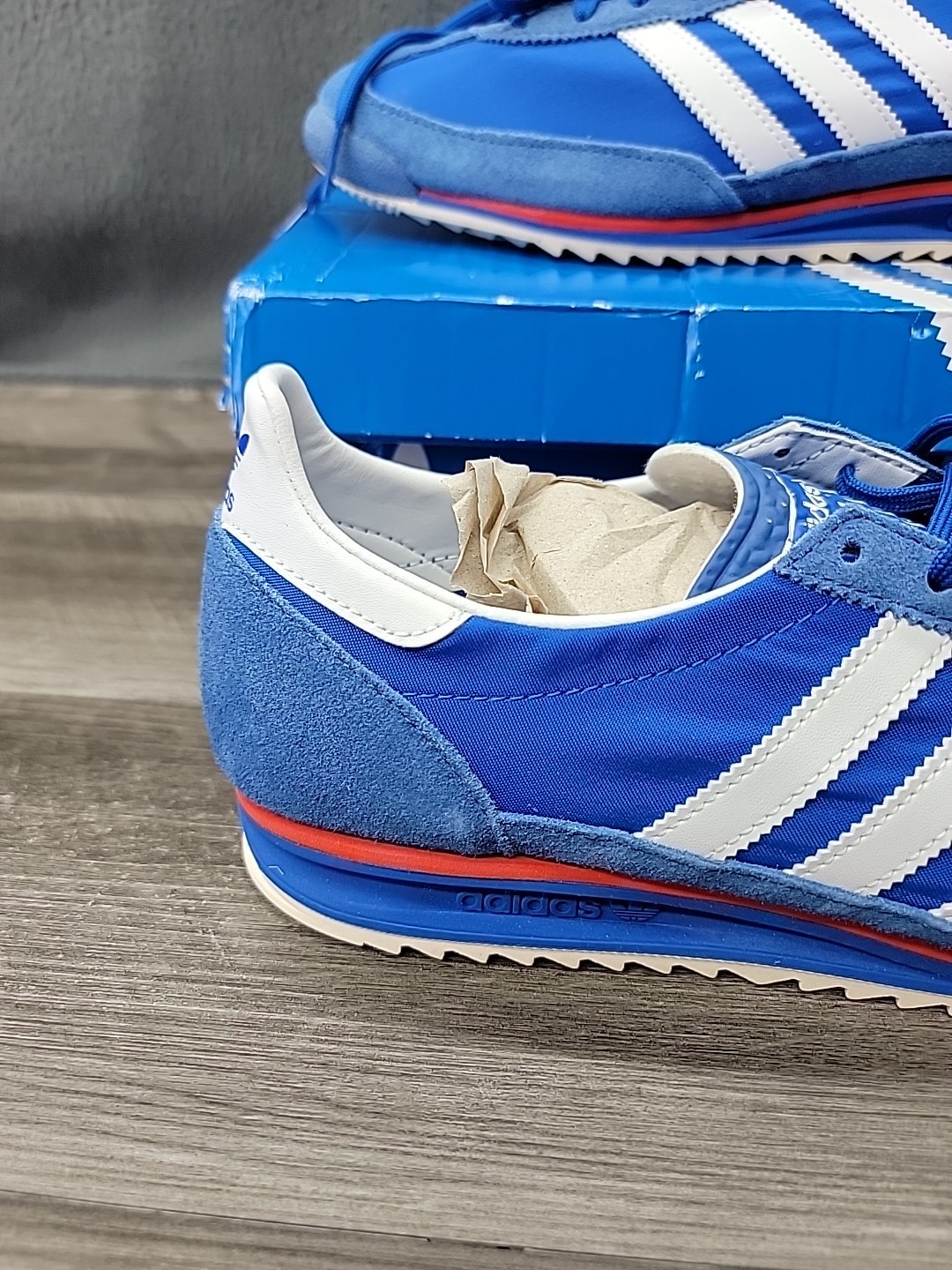  adidas SL72 RS Blue Scarlet Size 10 Mens