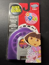 Dora the Explorer Viewmaster View-master Super Sounds 3-D Reels Set 2005 NOS
