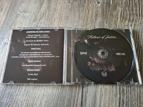 Anthems Of Isolation "Apocalyptic Portrayals" CD,Atmospheric Death/Doom Metal - Bild 3 von 3