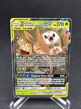Rowlet & Alolan Exeggutor GX 1/236 Sm-Unified Minds Holo