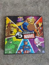 5 MINUTE MARVEL BOARD GAME (COMPLETE) SPIN MASTER GAMES