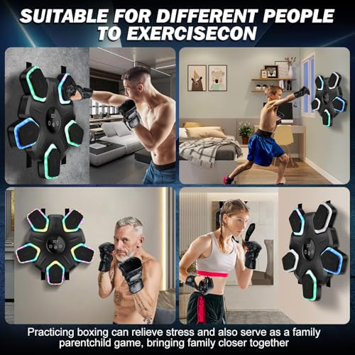Music Boxing Machine Wall Mounted - Interactive Maquina de Boxeo Musical Pared - Picture 7 of 7