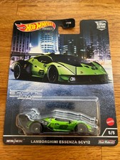 Hot Wheels Premium 1:64 Car Culture Lamborghini Essenza SCV12 Exotic Envy