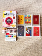  Bundle Set Nintendo Alarmo Sound Clock  Cards 6  Masking Tape 4
