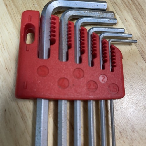 WIHA 369RC9 Magic Ring Ball End Hex L-Key Metric 6 peice 1.5-5 - Picture 4 of 6