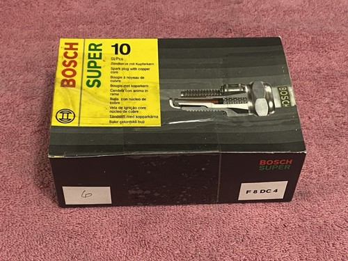 Set Of 6 Bosch F8DC4 Spark Plugs - Picture 2 of 2