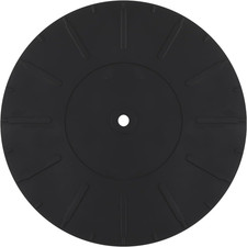 Turntable Platter Mat, 7 Inch Diameter Silicone Turntable Mat Anti-Static Anti-S